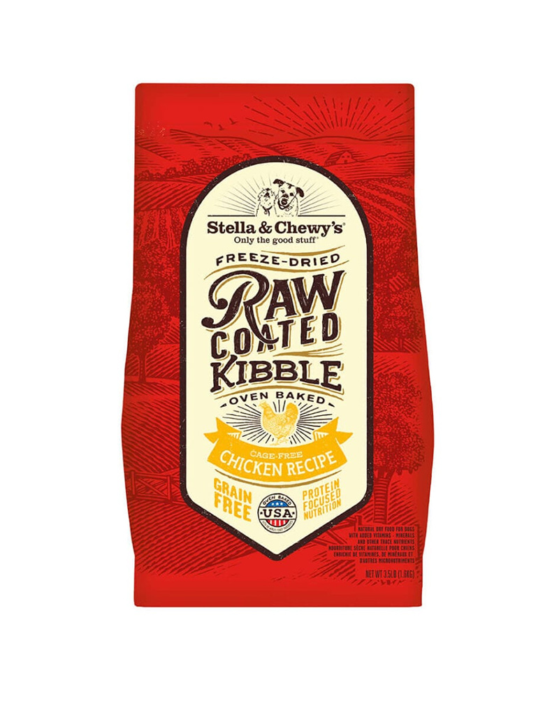 Cage-free Chicken Raw Coated Kibble Cage-free Chicken Raw Coated Kibble